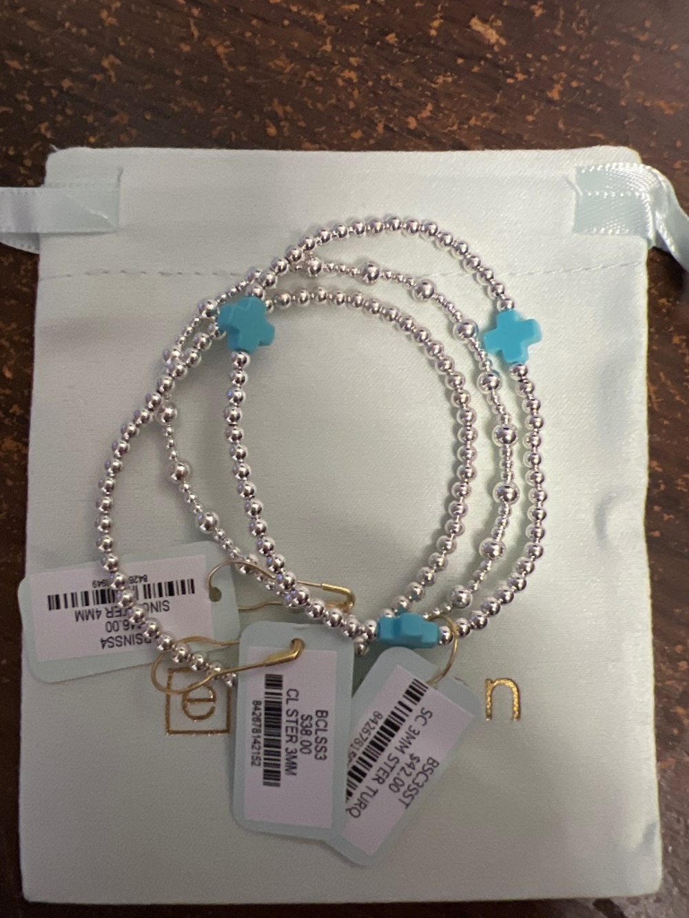 NWT Enewton silver set